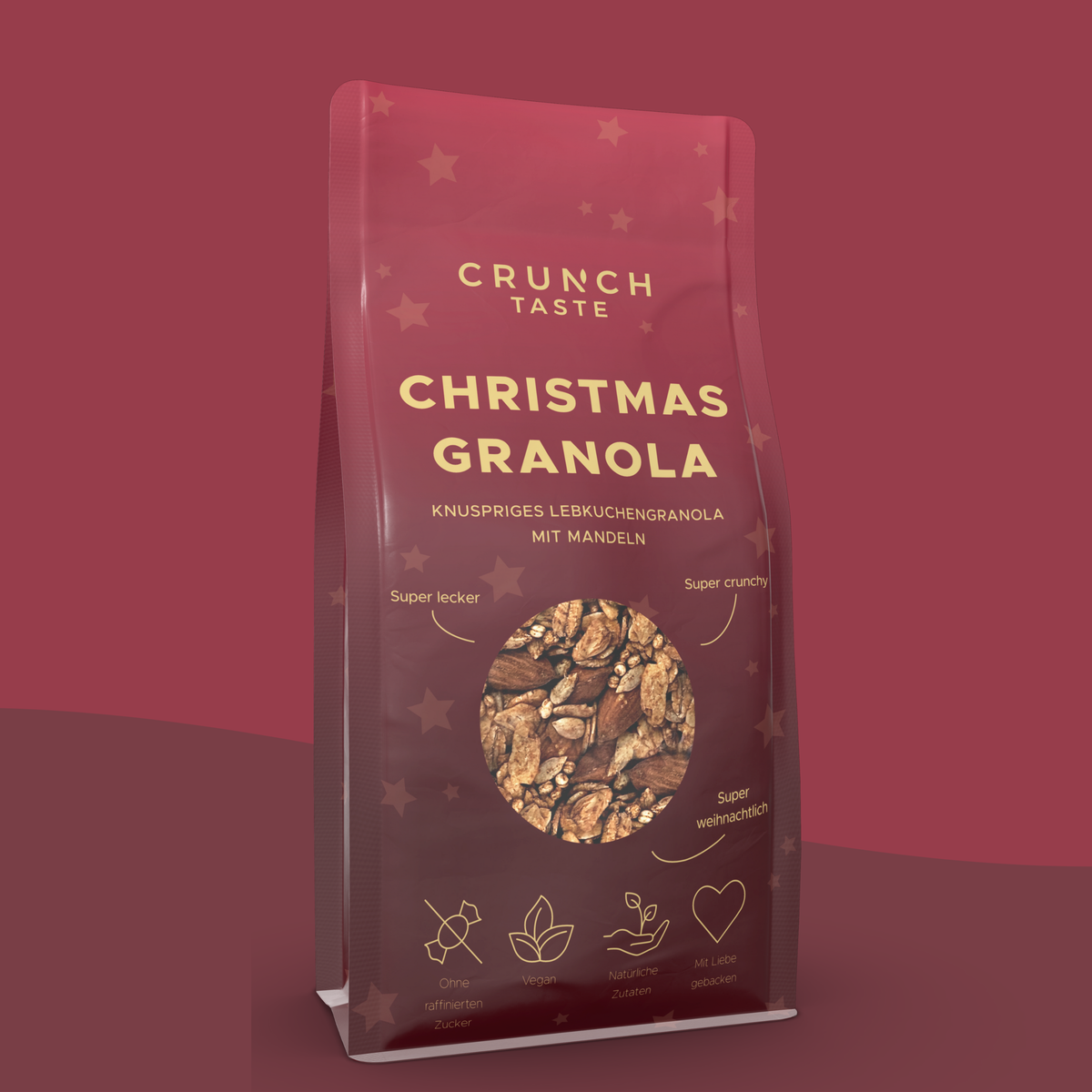 CHRISTMAS GRANOLA | Lebkuchengranola mit Mandeln | 250g