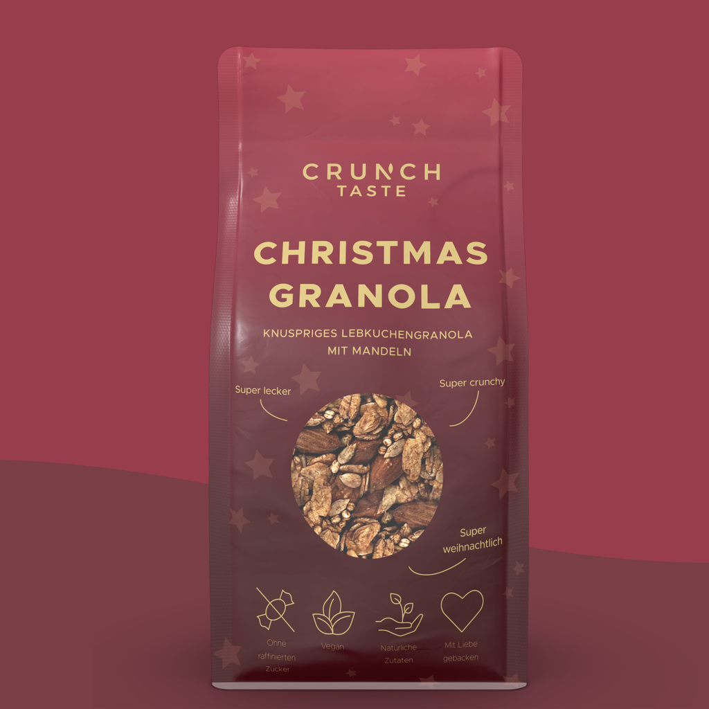 CHRISTMAS GRANOLA | Lebkuchengranola mit Mandeln | 250g