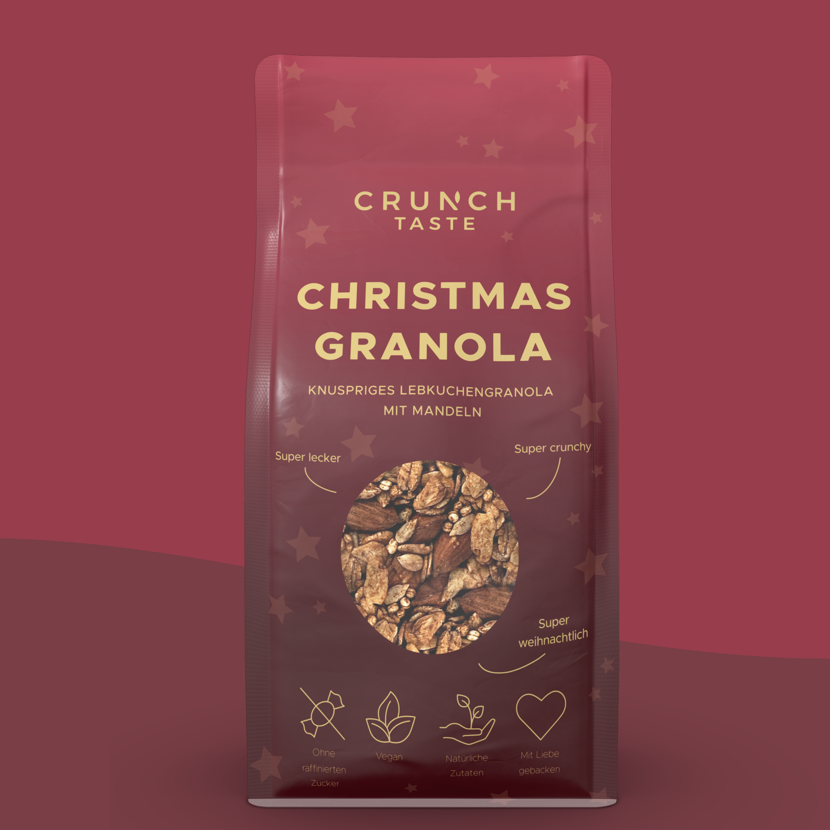 CHRISTMAS GRANOLA | Lebkuchengranola mit Mandeln | 250g