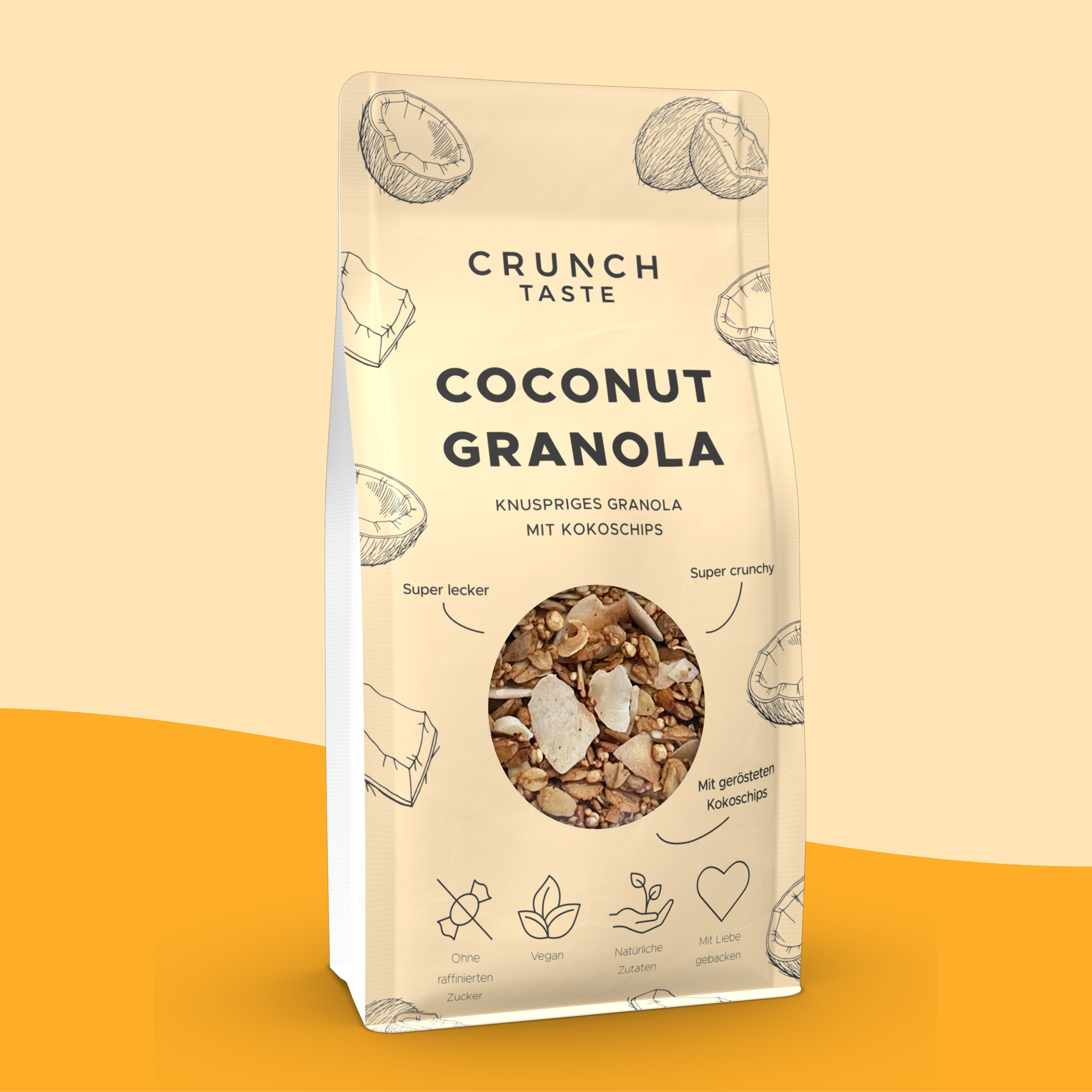 COCONUT GRANOLA | Granola mit Kokoschips | 250g