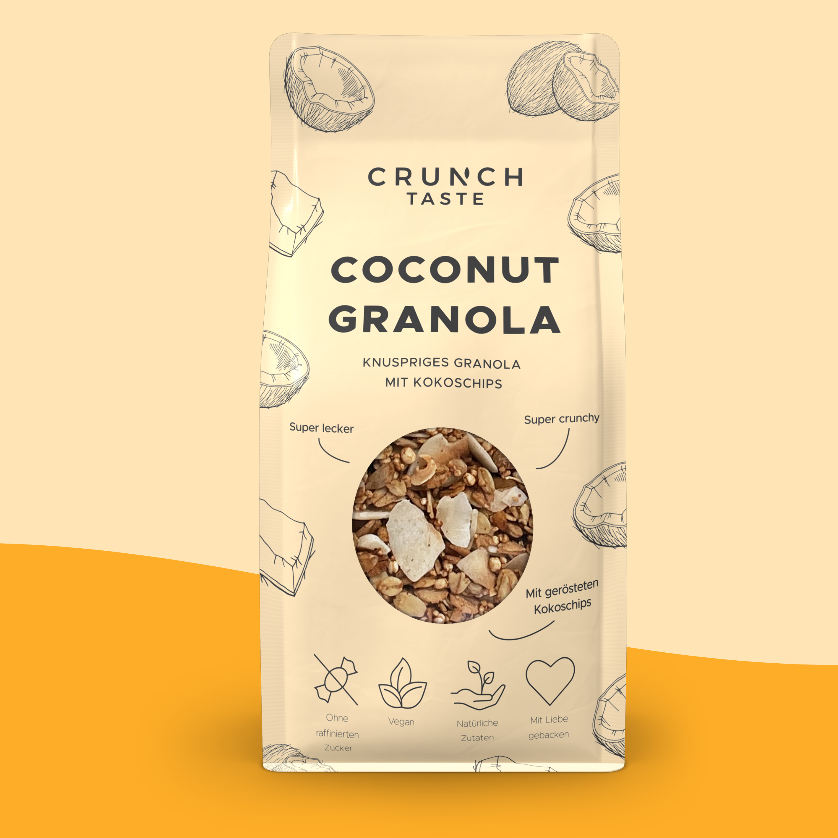 COCONUT GRANOLA | Granola mit Kokoschips | 250g