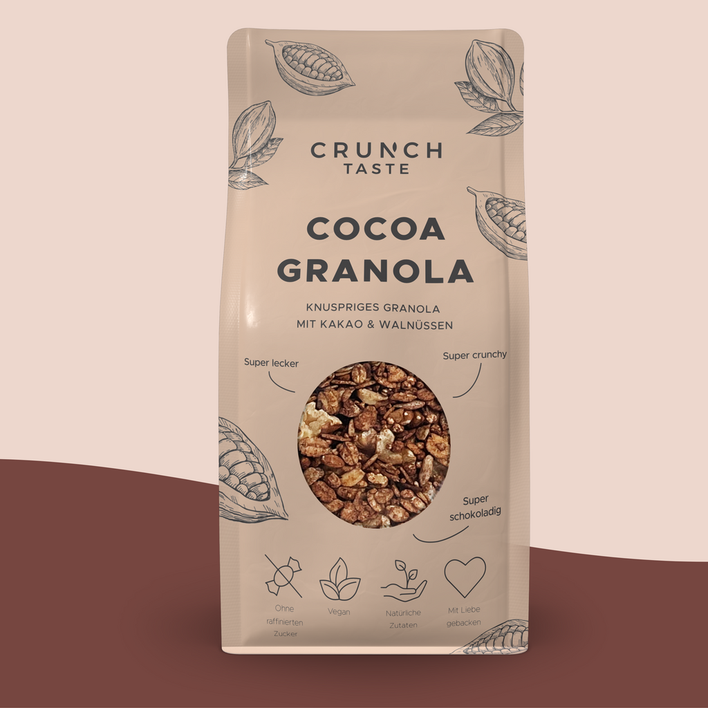COCOA GRANOLA | Granola mit Kakao und Walnüssen | 250g