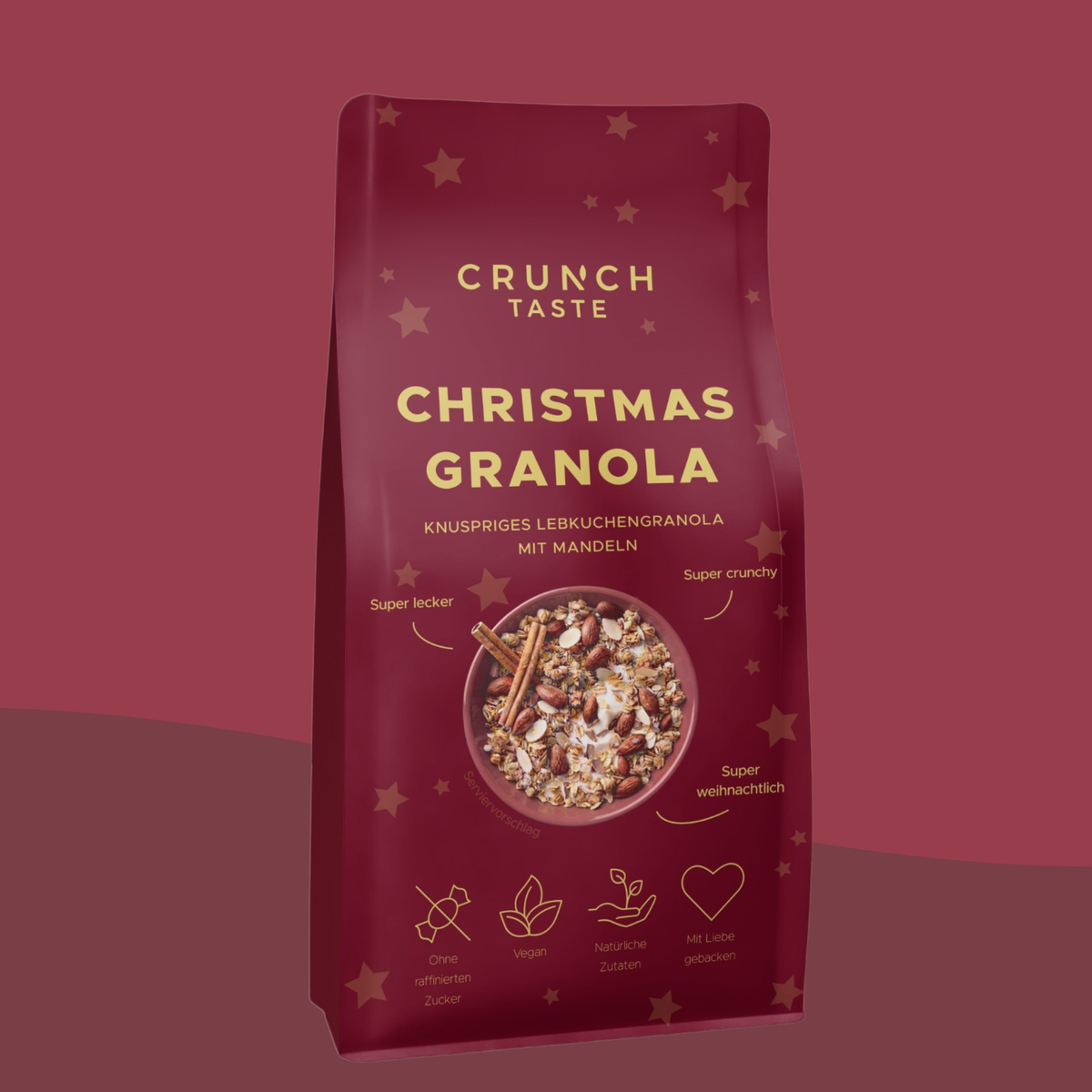 CHRISTMAS GRANOLA | Lebkuchengranola mit Mandeln | 250g
