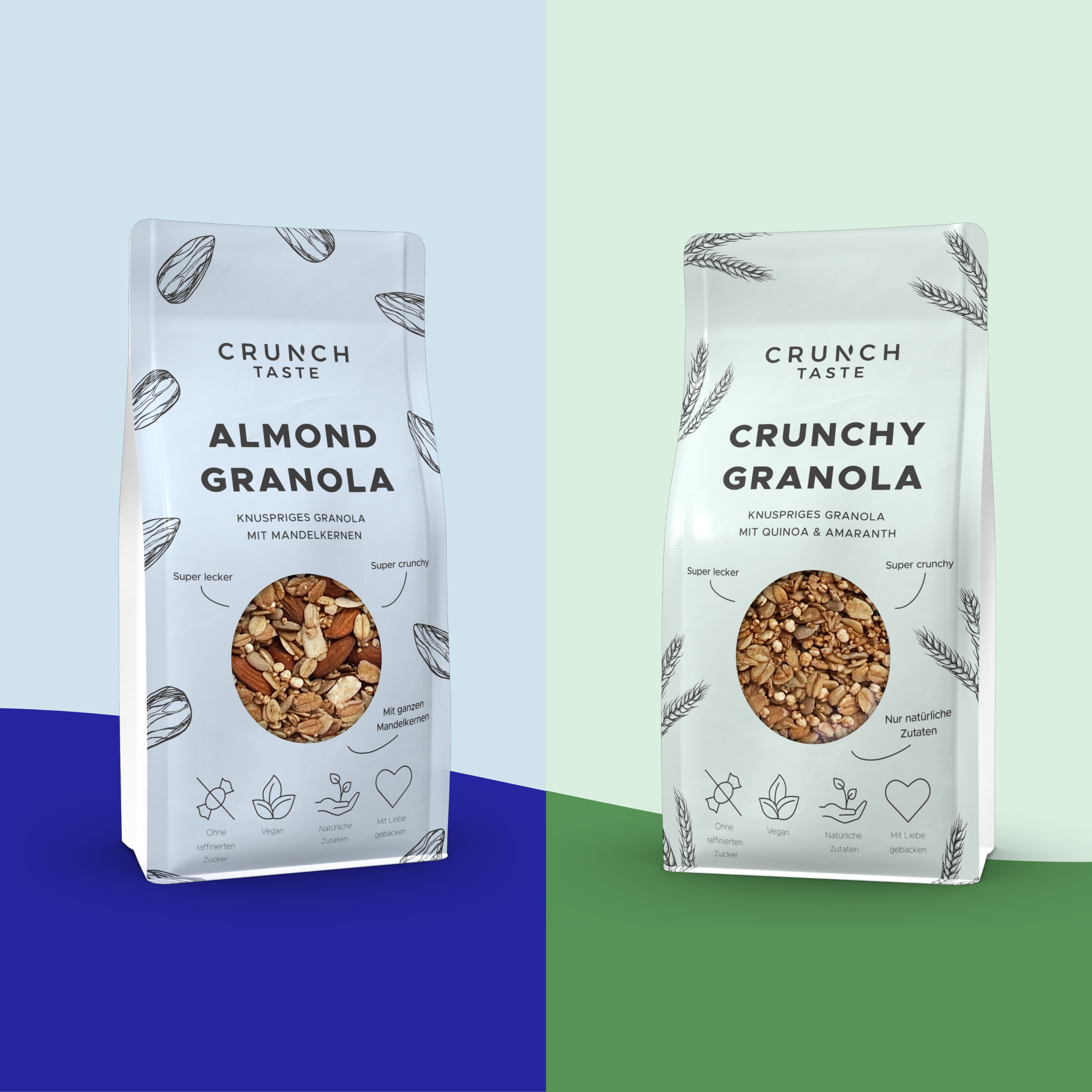 BESTIES BUNDLE | Almond & Crunchy Granola | 2 x 250g